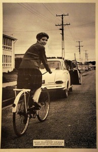 Vintage NZ MoT Dooring Poster